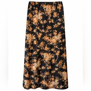 🌼 Francesca’s Floral Midi Skirt | Size Large